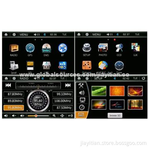 Car DVD Receiver for Toyota EZ with BT/Analog TV/GPS/iPod FunctionNew